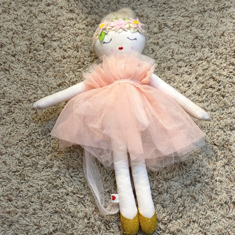 Hearts of Yarn Plush Madeleine Ballerina Doll